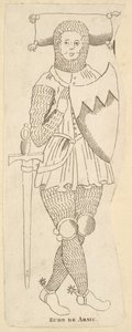 Eudo de Arsie のモニュメント、カリフォルニア州。 1790年 作： Unbekannt