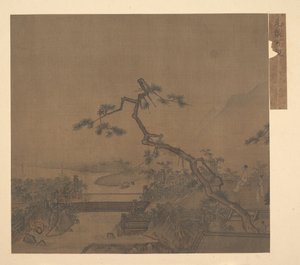 月明かりのテラス。