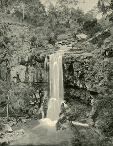 ムーラブール滝、ビクトリア、1901。 作： Unbekannt
