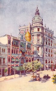 ムーアの建物とメッセージ。ギネスオフィス、アベニーダリオブランコ、1914年 作： Unbekannt