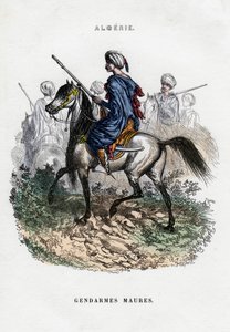 ムーア人憲兵、アルジェリアのフランス軍 作： Unbekannt
