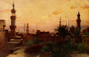 カイロの朝、c1918-c1939。 作： Unbekannt