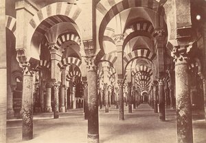 コルドバのモスク、1880 年代から 90 年代。 作： Unbekannt
