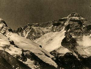 ベースキャンプからのエベレスト山、c1918-c1939。 作： Unbekannt