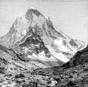 インド、モイラ山、1895 作： Unbekannt