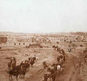騎馬兵、ソンムトゥルブ、北フランス、c1914-c1918 作： Unbekannt