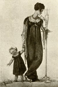 母と子の喪服、1809、1937。 作： Unbekannt
