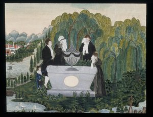 喪の写真、ca。 1810年。 作： Unbekannt