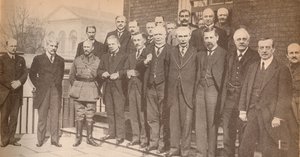 1917年、c1917年、1935年のロイドジョージ首相と彼の同僚の何人か 作： Unbekannt