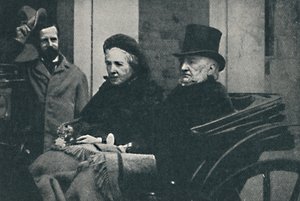 1892年の総選挙で1900年にグラスゴーを運転するグラッドストン夫妻 作： Unbekannt