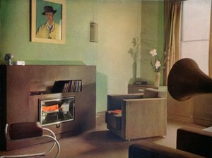 1932年ロンドン、アッパーグロスタープレイス、28aにあるベティフレイザー夫人