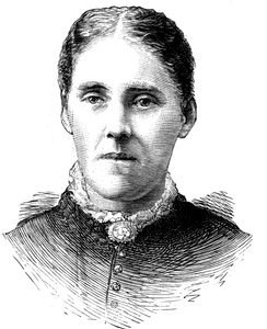 ジョンホートン牧師の妻、ホートン夫人、1886年 作： Unbekannt