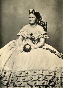 リンカーン夫人、1860年代、1930年。 作： Unbekannt