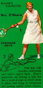 OMeara夫人-フォアハンドドライブ、c1935。 作： Unbekannt