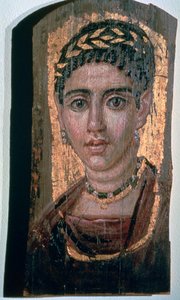 エジプトの女性のミイラの肖像画、1〜3世紀 作： Unbekannt