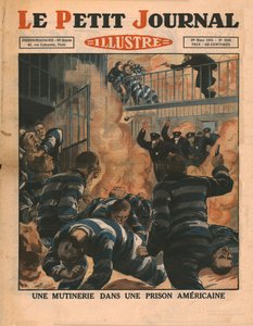 アメリカの刑務所での反乱、1931年。 作： Unbekannt