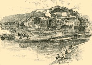 ナミュール、1890年。 作： Unbekannt