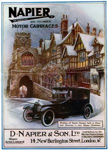 ネーピア、6気筒モーターキャリッジ、1917年 作： Unbekannt