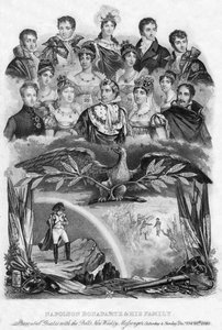 ナポレオンボナパルトとその家族、1840年 作： Unbekannt