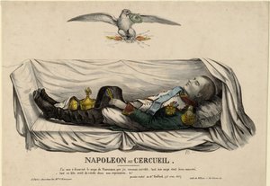ナポレオンの棺、c。 1840 作： Unbekannt