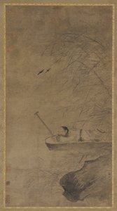 水葦の下で昼寝、16 世紀。 作： Unbekannt