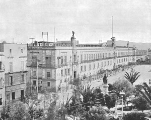 国立宮殿、メキシコシティ、メキシコ、c1900。