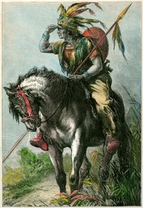 ネイティブアメリカンスカウト、c1870 作： Unbekannt