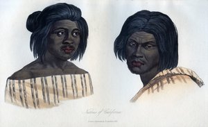 カリフォルニア原住民、1848 作： Unbekannt