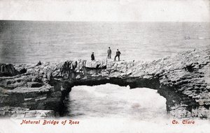 ロスの自然橋、クレア州、アイルランド、1906 作： Unbekannt