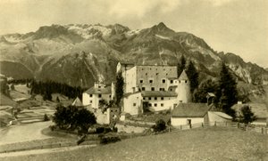 ナウダースベルク城、ナウダース、オーストリア、c1935。 作： Unbekannt