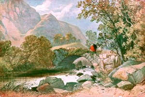 Bettws-y-Coed、北ウェールズ、c1900の近く。 作： Unbekannt