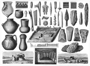新石器時代の遺物、1901 作： Unbekannt
