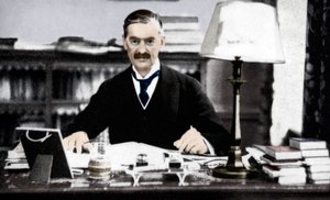 ネヴィル・チェンバレン1869-1940、イギリス首相、c1930s 1936 作： Unbekannt