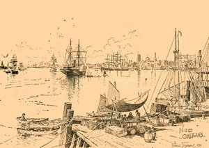 ルイジアナ州ニューオーリンズ、c1890。 作： Unbekannt