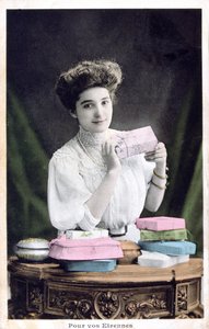 新年の贈り物、フランスのポストカード、c1900 作： Unbekannt
