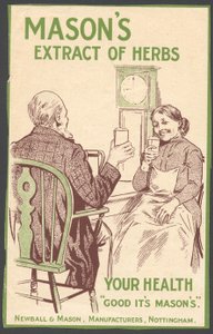 ニューボール＆メイソンのハーブのエキス、1890年代 作： Unbekannt