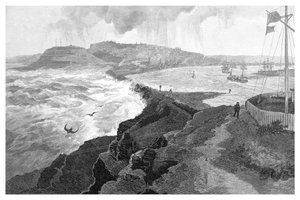 ニューカッスル、オーストラリア、ニューサウスウェールズ州、ノビーズヘッド出身、1886 作： Unbekannt