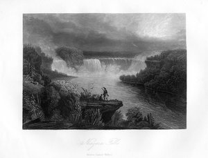 ナイアガラの滝、1855 作： Unbekannt