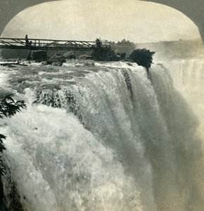 ナイアガラ！この西の世界の不思議…ナイアガラの滝。アメリカ、ニューヨーク、1897。