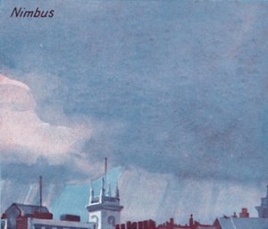 Nimbus-ダースの主要な雲の形、空、1935年 作： Unbekannt