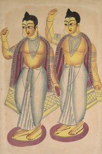 ニタイとガウル、1800年代。 作： Unbekannt