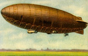 ノルゲN-1飛行船、1923年、1932年。 作： Unbekannt