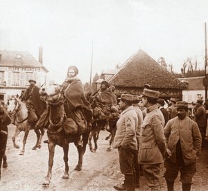 北アフリカの兵士、c1914-c1918