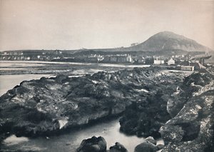 北バーウィック-岩から、北バーウィック法を示す、1895 作： Unbekannt