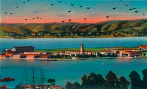 北島。米海軍航空基地。カリフォルニア州サンディエゴ、c1941 作： Unbekannt