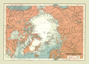 北極チャート、1902年。