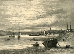 ノースシールドとサウスシールド、1898年。 作： Unbekannt