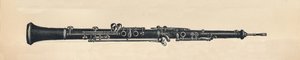 オーボエ、1895。 作： Unbekannt