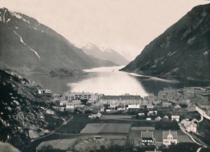 オッダ、ハルダンガー、1914年。 作： Unbekannt