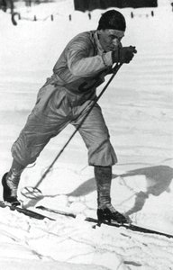 Oddbjorn Hagen、ノルウェーのクロスカントリースキーヤー、冬季オリンピック、ガルミッシュパルテンキルヒェン、1936年 作： Unbekannt